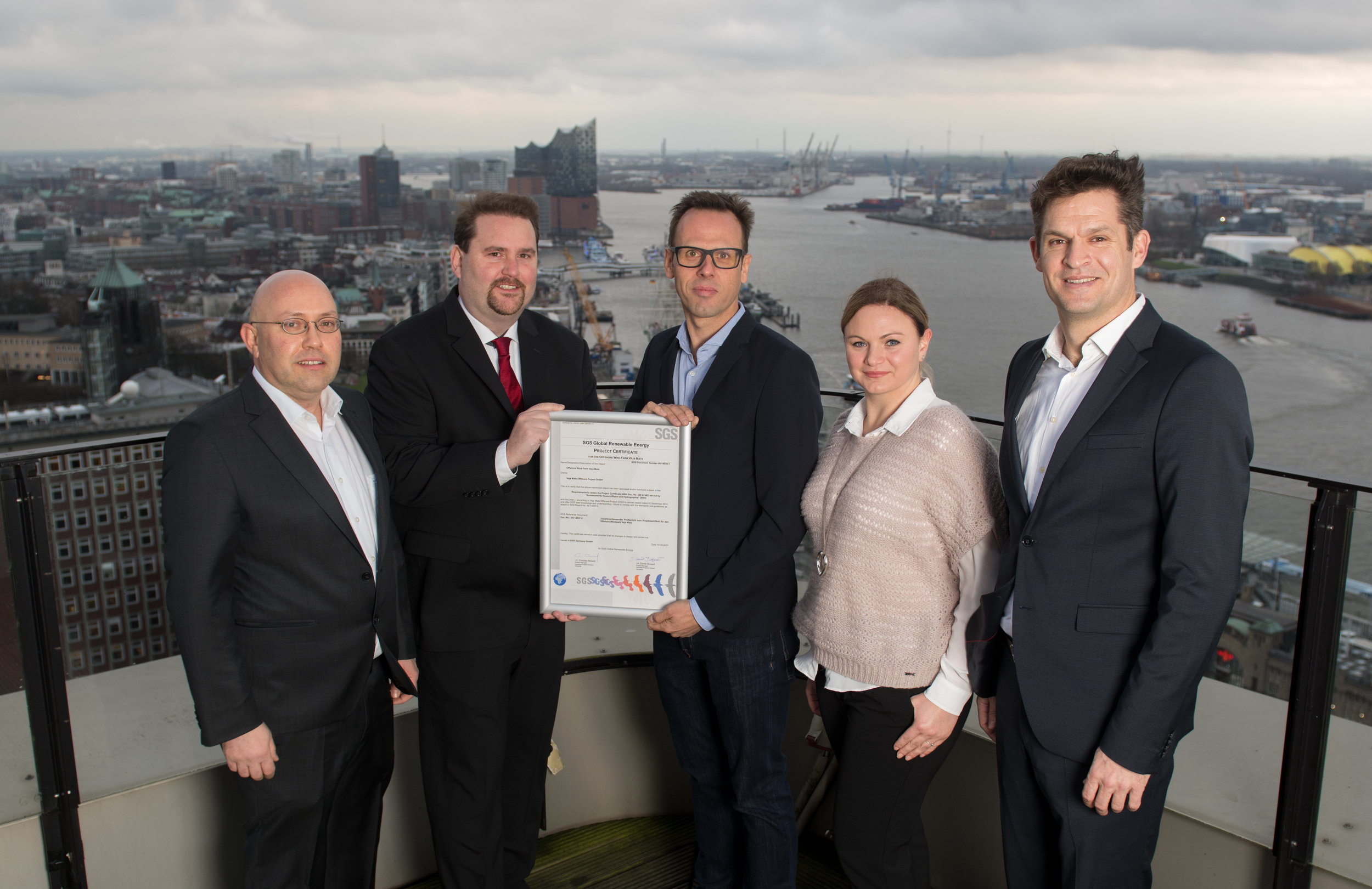 Veja Mate receives SGS Project Certificate