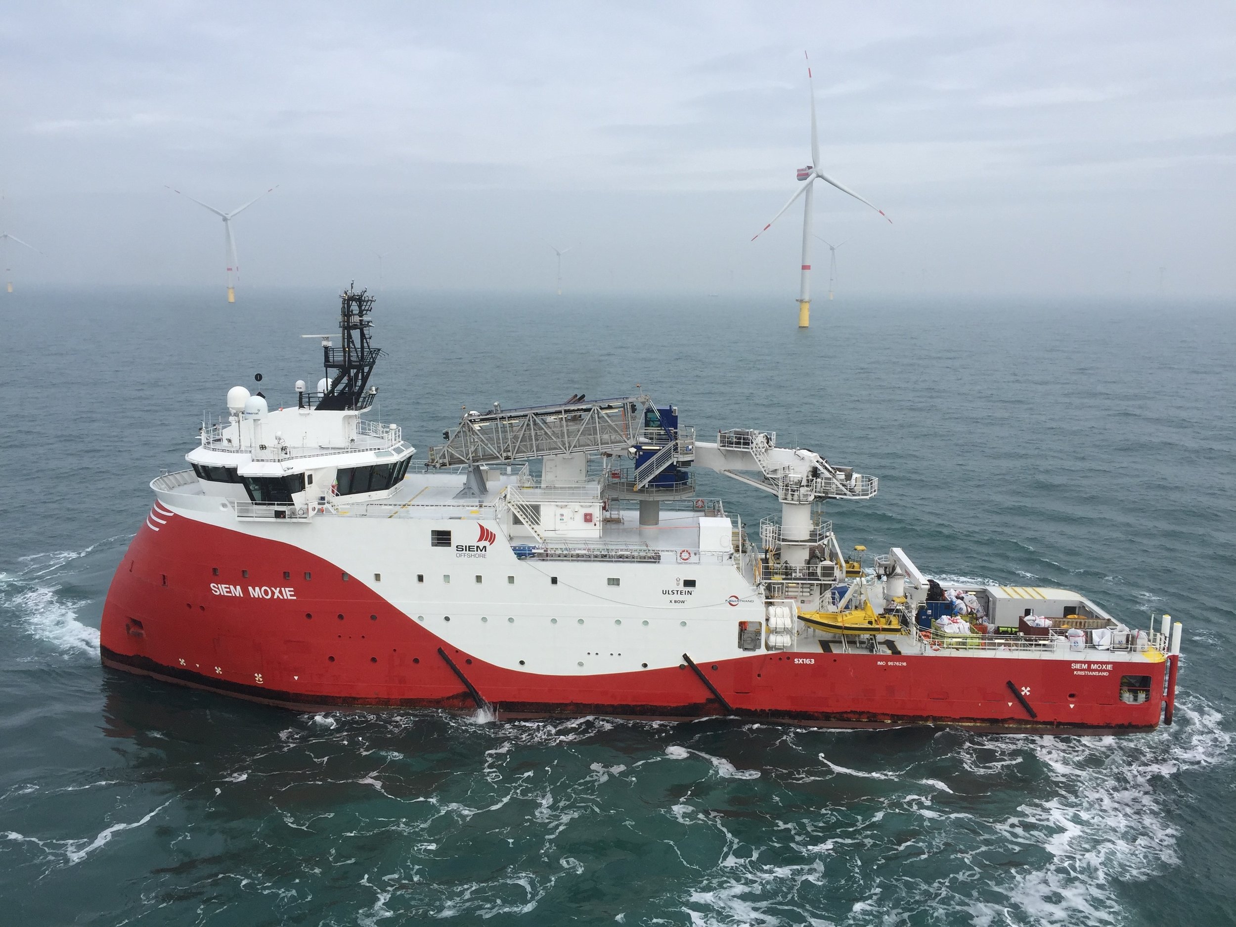 Veja Mate completes array cable installation
